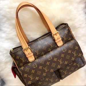 LOUIS VUITTON Monogram Multipli-Cite GM Tote Purse